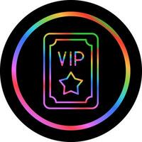 VIP-Pass-Vektor-Symbol vektor