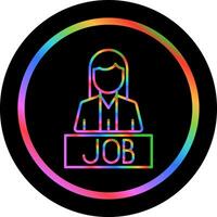 Job-Vektor-Symbol vektor