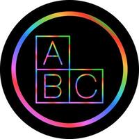 ABC-Vektorsymbol vektor