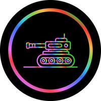 Tank-Vektor-Symbol vektor