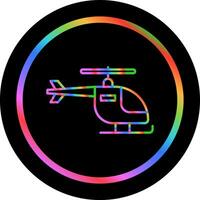 Hubschrauber-Vektor-Symbol vektor