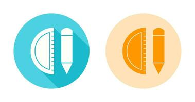 Vektorsymbol für Geometriewerkzeuge vektor