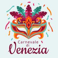 Vektor Carnevale Di Venezia