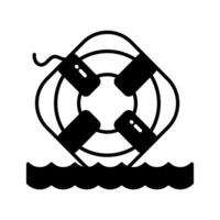 haben ein aussehen beim diese modisch Symbol von Rettungsring im modern Stil, einfach zu uns Symbol vektor