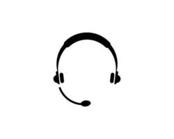 Headset Symbol Vektor Illustration Logo Vorlage zum viele Zweck. isoliert auf Weiß Hintergrund