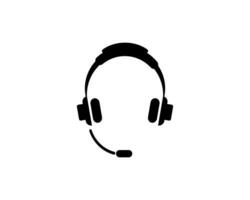 Headset Symbol Vektor Illustration Logo Vorlage zum viele Zweck. isoliert auf Weiß Hintergrund