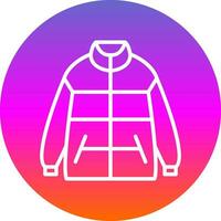 Winter Jacke Vektor Symbol Design