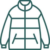 Winter Jacke Vektor Symbol Design