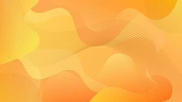 sommar orange kreativ abstrakt bakgrund design vektor