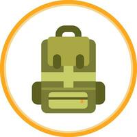 Rucksack-Vektor-Icon-Design vektor