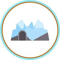 Eis Höhle Vektor Symbol Design