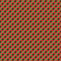 fyrkant röd grön tyg mönster bok gåva omslag papper sömlös tyg mönster vektor