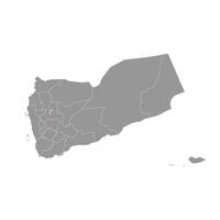 Sanaa Stadt, administrative Aufteilung von das Land von Jemen. Vektor Illustration.
