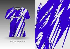 Sport Hemd Vektor Design, Fußball Jersey Attrappe, Lehrmodell, Simulation Uniform Vorderseite Aussicht