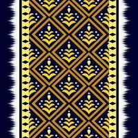 geometrisk etnisk orientalisk sömlös mönster thai traditionell design för bakgrund, matta, tapeter, kläder, inslagning, batik, tyg, vektor illustration.broderi stil