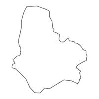 Maradi Region Karte, administrative Aufteilung von das Land von Niger. Vektor Illustration.