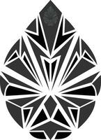 Diamant Kunst tagtoo Logo wünschen vektor