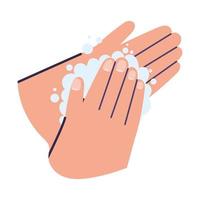 tvätta händerna design vektor