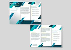 Professional Brochure Template Vector