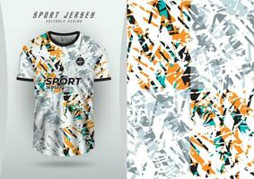 Hintergrund zum Sport Jersey, Fußball Jersey, Laufen Jersey, Rennen Jersey, Grunge, Weiß und Himmel Blau Muster. vektor