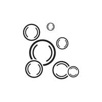 Blase Logo Vorlage Vektor-Symbol Illustration Design vektor