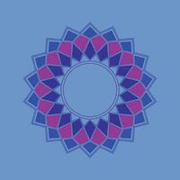 kreisförmig Muster im bilden von Mandala mit Blume zum Henna, Tätowierung, Dekoration. dekorativ Ornament im ethnisch orientalisch Stil. Hand gezeichnet Hintergrund. Islam, Arabisch, indisch. Mandalas zum Färbung Buch. vektor