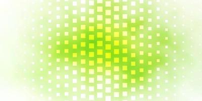 hellgrüner Vektorhintergrund im polygonalen Stil. neue abstrakte Illustration mit rechteckigen Formen. moderne Vorlage für Ihre Landingpage. vektor