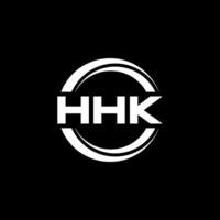 hhk Logo Design, Inspiration zum ein einzigartig Identität. modern Eleganz und kreativ Design. Wasserzeichen Ihre Erfolg mit das auffällig diese Logo. vektor