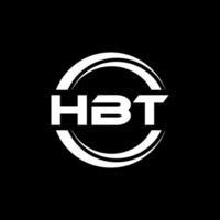 hbt Logo Design, Inspiration zum ein einzigartig Identität. modern Eleganz und kreativ Design. Wasserzeichen Ihre Erfolg mit das auffällig diese Logo. vektor