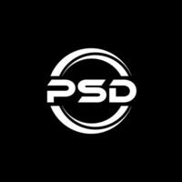 psd logotyp design, inspiration för en unik identitet. modern elegans och kreativ design. vattenmärke din Framgång med de slående detta logotyp. vektor