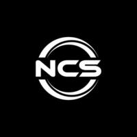 ncs Logo Design, Inspiration zum ein einzigartig Identität. modern Eleganz und kreativ Design. Wasserzeichen Ihre Erfolg mit das auffällig diese Logo. vektor