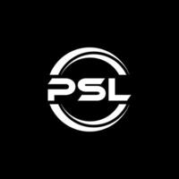 psl logotyp design, inspiration för en unik identitet. modern elegans och kreativ design. vattenmärke din Framgång med de slående detta logotyp. vektor