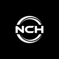 nch logotyp design, inspiration för en unik identitet. modern elegans och kreativ design. vattenmärke din Framgång med de slående detta logotyp. vektor