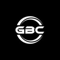 gbc logotyp design, inspiration för en unik identitet. modern elegans och kreativ design. vattenmärke din Framgång med de slående detta logotyp. vektor