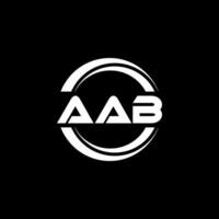 aab Logo Design, Inspiration zum ein einzigartig Identität. modern Eleganz und kreativ Design. Wasserzeichen Ihre Erfolg mit das auffällig diese Logo. vektor