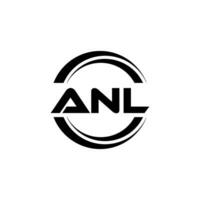 Anl Logo Design, Inspiration zum ein einzigartig Identität. modern Eleganz und kreativ Design. Wasserzeichen Ihre Erfolg mit das auffällig diese Logo. vektor