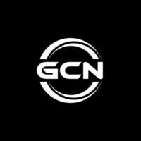 gcn Logo Design, Inspiration zum ein einzigartig Identität. modern Eleganz und kreativ Design. Wasserzeichen Ihre Erfolg mit das auffällig diese Logo. vektor