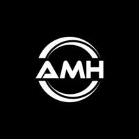 amh Logo Design, Inspiration zum ein einzigartig Identität. modern Eleganz und kreativ Design. Wasserzeichen Ihre Erfolg mit das auffällig diese Logo. vektor