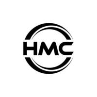 hmc logotyp design, inspiration för en unik identitet. modern elegans och kreativ design. vattenmärke din Framgång med de slående detta logotyp. vektor