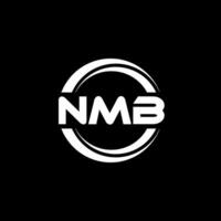 nmb Logo Design, Inspiration zum ein einzigartig Identität. modern Eleganz und kreativ Design. Wasserzeichen Ihre Erfolg mit das auffällig diese Logo. vektor