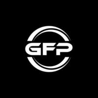 gfp logotyp design, inspiration för en unik identitet. modern elegans och kreativ design. vattenmärke din Framgång med de slående detta logotyp. vektor