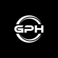 gph Logo Design, Inspiration zum ein einzigartig Identität. modern Eleganz und kreativ Design. Wasserzeichen Ihre Erfolg mit das auffällig diese Logo. vektor