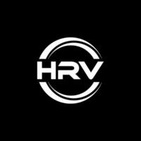 hrv Logo Design, Inspiration zum ein einzigartig Identität. modern Eleganz und kreativ Design. Wasserzeichen Ihre Erfolg mit das auffällig diese Logo. vektor