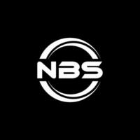 nbs Logo Design, Inspiration zum ein einzigartig Identität. modern Eleganz und kreativ Design. Wasserzeichen Ihre Erfolg mit das auffällig diese Logo. vektor