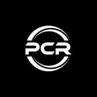 pcr Logo Design, Inspiration zum ein einzigartig Identität. modern Eleganz und kreativ Design. Wasserzeichen Ihre Erfolg mit das auffällig diese Logo. vektor