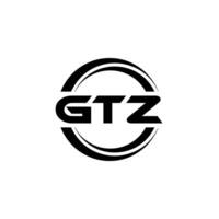 gtz Logo Design, Inspiration zum ein einzigartig Identität. modern Eleganz und kreativ Design. Wasserzeichen Ihre Erfolg mit das auffällig diese Logo. vektor