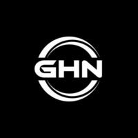 ghn logotyp design, inspiration för en unik identitet. modern elegans och kreativ design. vattenmärke din Framgång med de slående detta logotyp. vektor