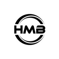 hmb logotyp design, inspiration för en unik identitet. modern elegans och kreativ design. vattenmärke din Framgång med de slående detta logotyp. vektor