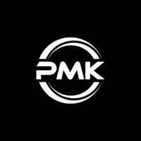 pmk logotyp design, inspiration för en unik identitet. modern elegans och kreativ design. vattenmärke din Framgång med de slående detta logotyp. vektor