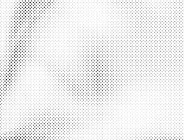 abstrakt halvton bakgrund och grunge textur blekna prickad lutning på vit bakgrund. fri vektor